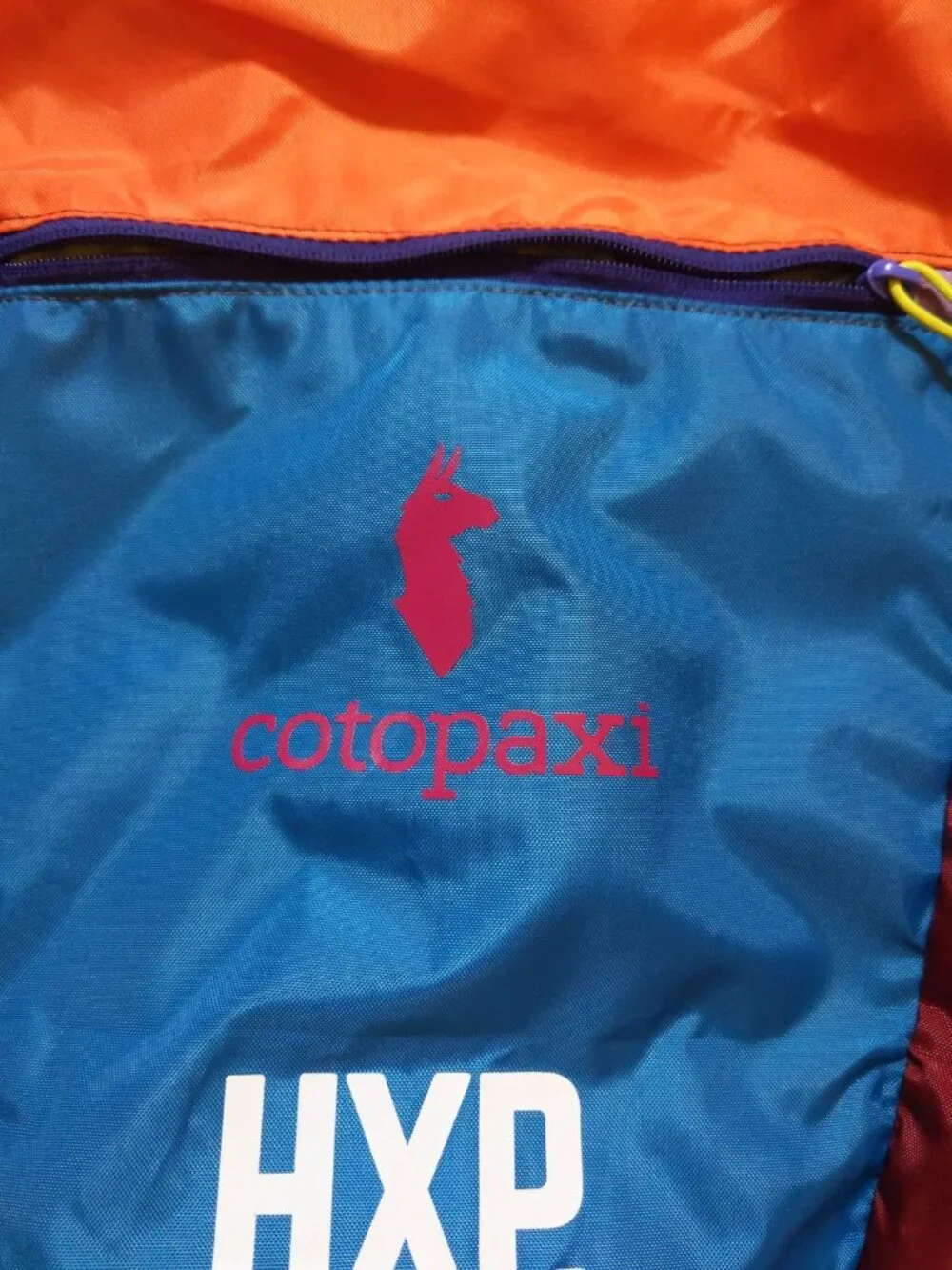 Cotopaxi Luzon Eighteen Multicolor Hiking Backpack w/ logo